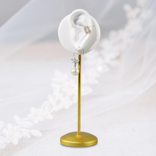 Soporte De Exhibición De Aretes De Resina Izquierda