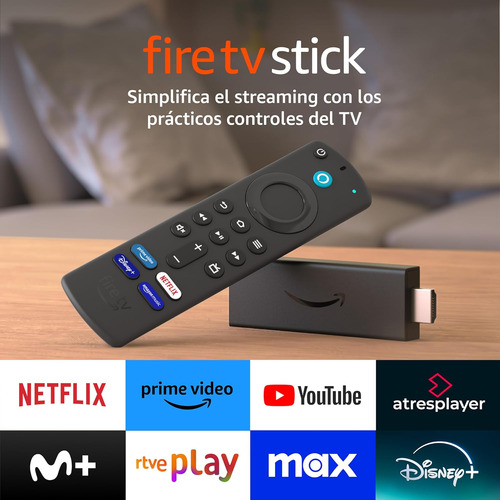 Convertidor A Smart Tv Amazon Fire Tv Stick Fhd 3r Gen Alexa