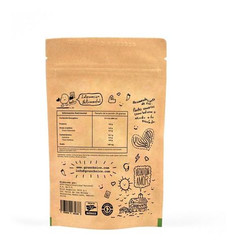 Imagen 2 de 3 de Lentejas Con Chile Botanero 100g Grun Choice