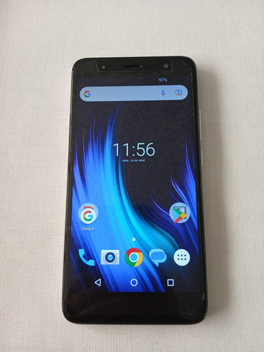 Celular Económico Barato Aiwa Z9 Plus Dorado Claro (Usado)