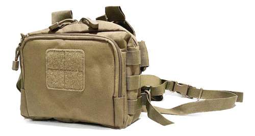 Mochila Militar Con Babero Y Bandolera