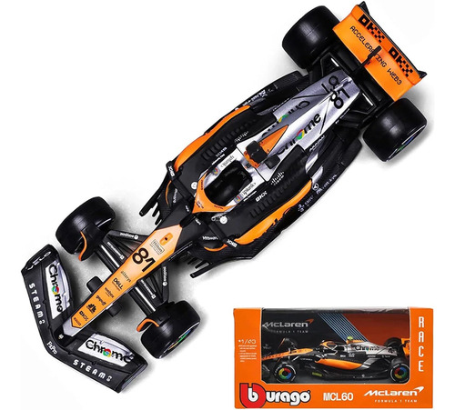 Xiangtat Bburago P2 Del Gp De Gran Bretaña F1 Mcl60 2023 #81