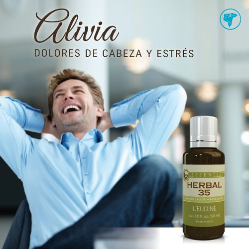 Herbal 35 Oil Leudine Made In Usa - Unidad a $70000
