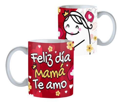 Tazas Dia De La Madre Flork Personalizables 