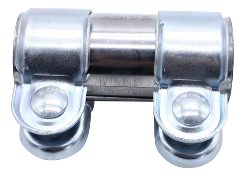 Sistema De Escape De Doble Abrazadera Con Conector De Tubo D