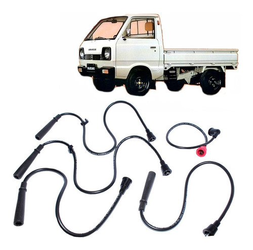 Juego Cable Bujía Para Suzuki Pickup St90 1978 1985