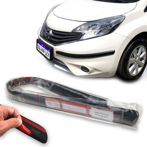 Gomas Proteccion Paragolpes Nissan Note 2015/2020 Silvaflex