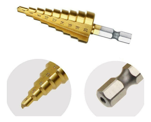 J 3pcs/set Hexagonal Hexagonal Shank Aço De Alta Velocidade