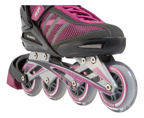 Patines En Linea Rollerface Rfsport Magenta