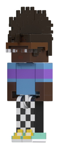 Minecraft Creator Figura De Acción Skin Pantalones A Cuadros