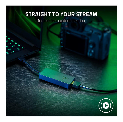 Razer Ripsaw X Conexión De Tarjeta De Captura Usb: 4k 30fps