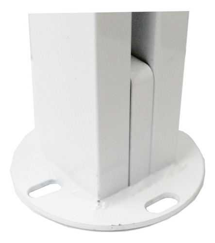 Coluna Torre Aço Inox 304 90cm (guarda-corpo) Branca