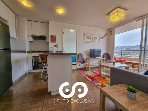 Se Arrienda Departamento Amoblado En Bahia Valparaiso