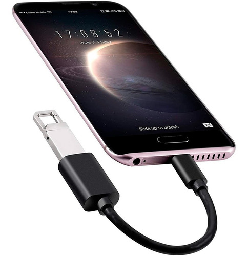 Imagen 5 de 10 de Cable Adaptador Usb Tipo C A Otg Usb I Caribe Sur Store®
