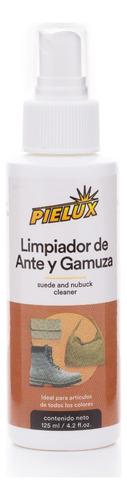 Pielux Limpiador Para Calzado Ante Y Gamuza En Spray 125ml