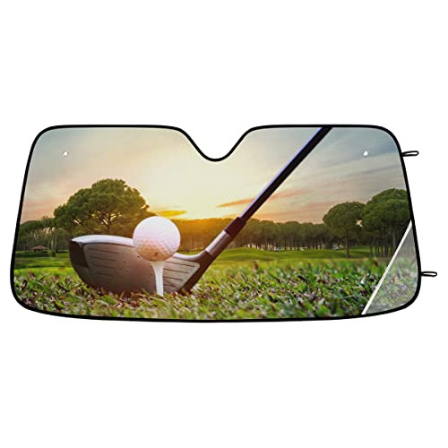 Cubreparabrisas Golf Artístico Plegable Uv Coches