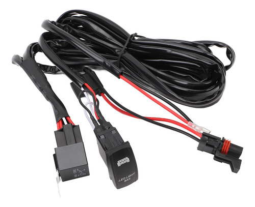 Arnés De Cableado De Barra Led Dc12 V Utv 300 W 14 Awg, 1 En