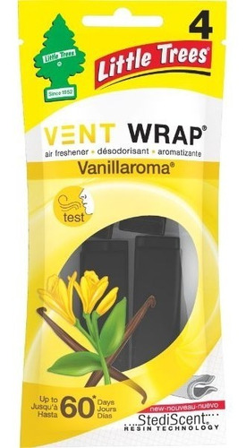 Ambientador Little Trees Vent Wrap Vainilla X1 Und