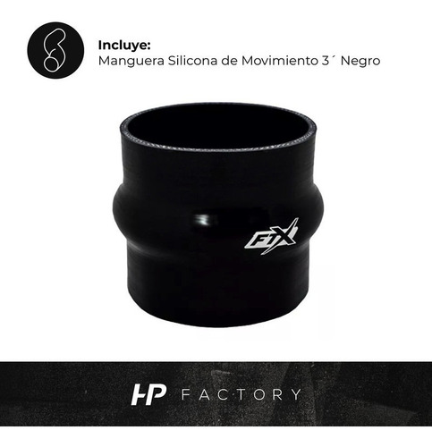 Imagen 2 de 10 de Manguera Silicona De Movimiento 3´ Negro Ftx Fueltech
