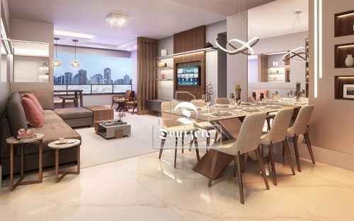 Apartamento Com 3 Dormitórios À Venda, 135 M² Por R$ 1.187.000,00 - Vila Assunção - Santo André/sp - Ap15871