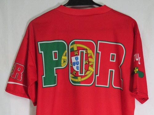 Imagen 3 de 6 de Camiseta De Fútbol Portugal Talla M