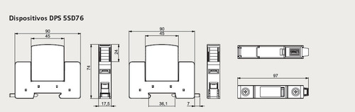 Protetor De Surto Dps Classe 2 275v 45ka 5sd7 6614mb Siemens