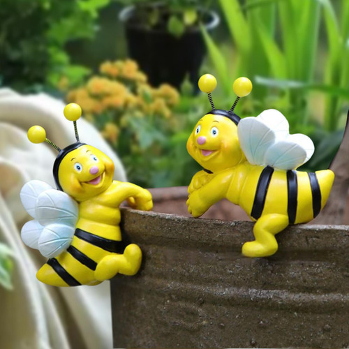 2pcs Flower Pot Figurinas Patio Colgante Jarrón Hugger