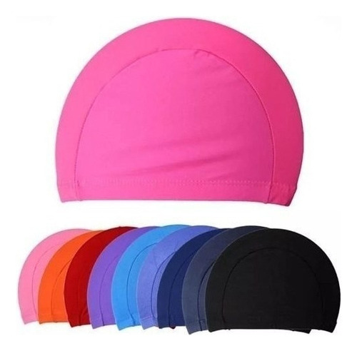 3x Gorro Natación Lycra Standar Diseños Colores Piscina