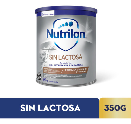 Nutrilon Leche En Polvo Sin Lactosa - Sin Tacc En Lata 350g