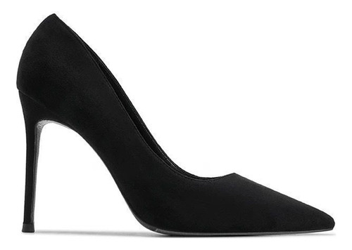 Zapatos De Tacón Alto Formales De Gamuza Para Mujer 9cm