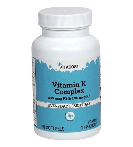 Vitamina K2 Mk-7 Y K1 Complex - Unidad a $1000