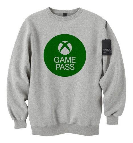 Buzo Cuello Redondo Adulto Game Pass Art Logo - Vjgp3