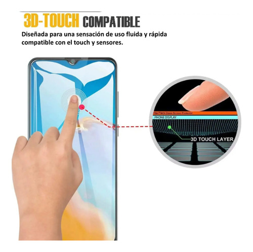 Mica De Cristal Templado Para Motorola G14 Kit 2pz
