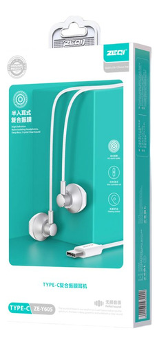 Zeqi Auriculares Para Usb-c (tipo-c)     Model: Ze-y605