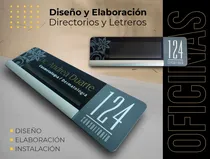 Comprar Directorios Y Letreros Para Consultorios \u002F Oficina \u002F Locales