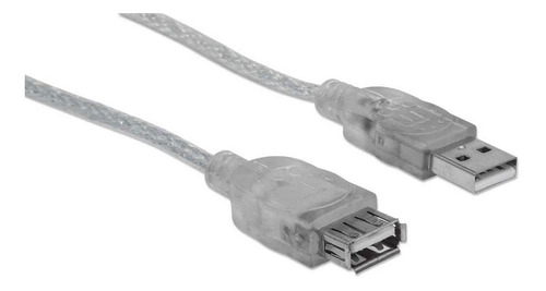 Cable Usb 2.0 Manhattan 340502 Tipo A Extensión 5m 480mbps