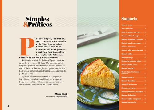 Coleção Bolos Veganos - Simples e Práticos, de Editora Europa. Editorial Editora Europa Ltda., capa mole em português, 2022