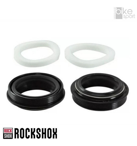Retentor Rockshox Sid/reba + Espuma 32mm Par - Preto