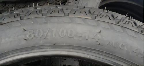 Pneu Traseiro Biz 100/125 Pop 100/110 80/100-14 Cinborg
