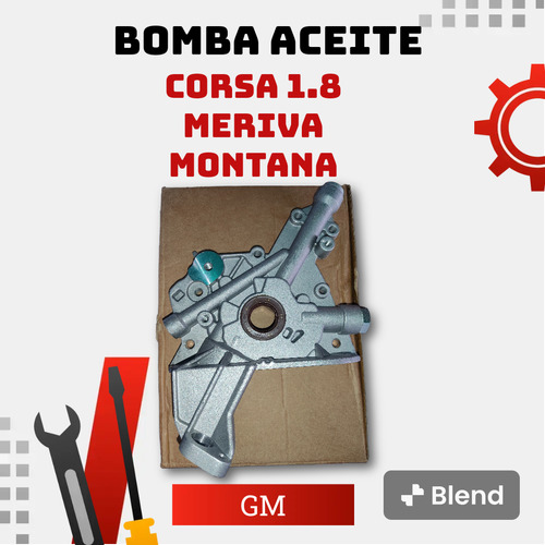 Bomba Aceite Corsa 1.8 Meriva Montana Fiat Palio Siena Idea