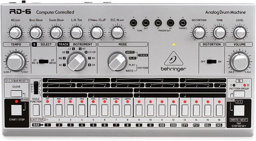 Behringer Rd-6-sr Caja De Ritmos Analógica Clásica Con 8 So