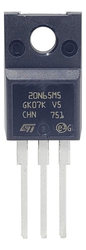 Transistor Stf20n65m5 20n65m5 Power Mosfet 650v 18a