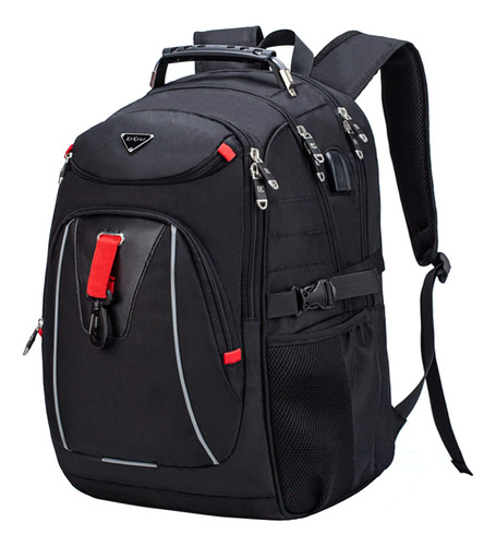 Mochila Escolar Para Hombre Trabajo Viaje Portatil Gra