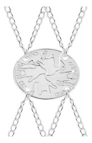 4 Collares De Plata De La Amistad Para Mejores Amigos