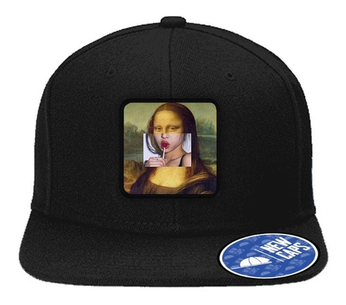 Gorra Plana Mona Lisa Vintage La Gioconda #a64