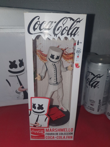 Muñeco Marshmello Coca-cola De Cokefanar Promo!