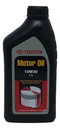 Oleo Motor Original Toyota 10w30 Api Sn Mineral 1 Litro | MercadoLivre