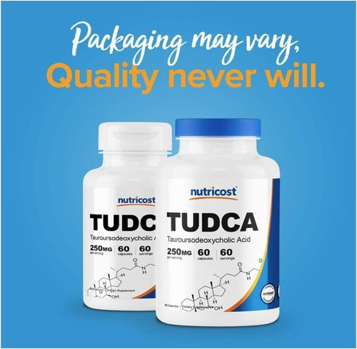 Original, Tudca, 250mg, 60 Cap (acido Tauronesodeoxicolico)