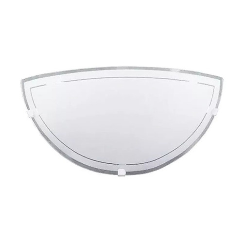 Aplique Difusor De Pared 1/2 Luna Diseño Verona Apto Led