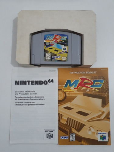 Jogo Mrc Multi-racing Championship (nintendo 64).